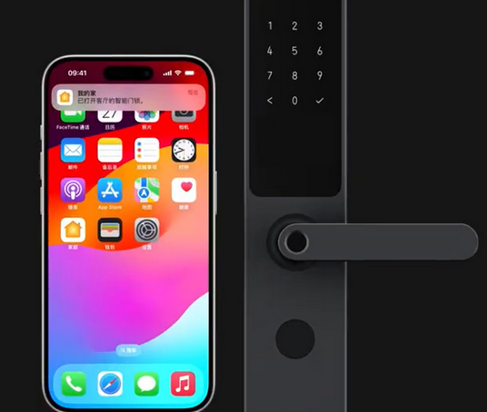 兴国iPhone维修站分享在iPhone上使用家庭钥匙开启智能门锁 