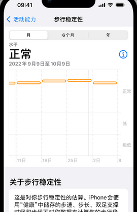 兴国iPhone手机维修如何在iPhone开启'步行稳定性通知'