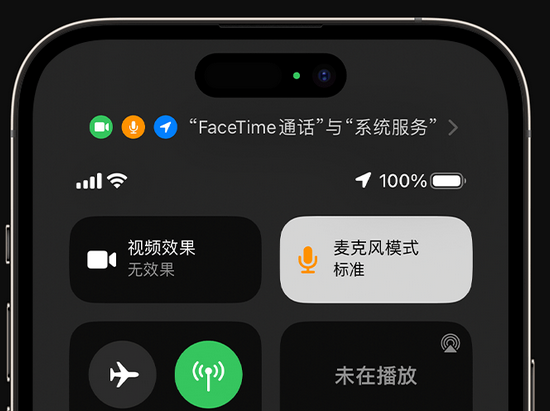 兴国苹果授权维修网点分享iPhone在通话时让你的声音更清晰 