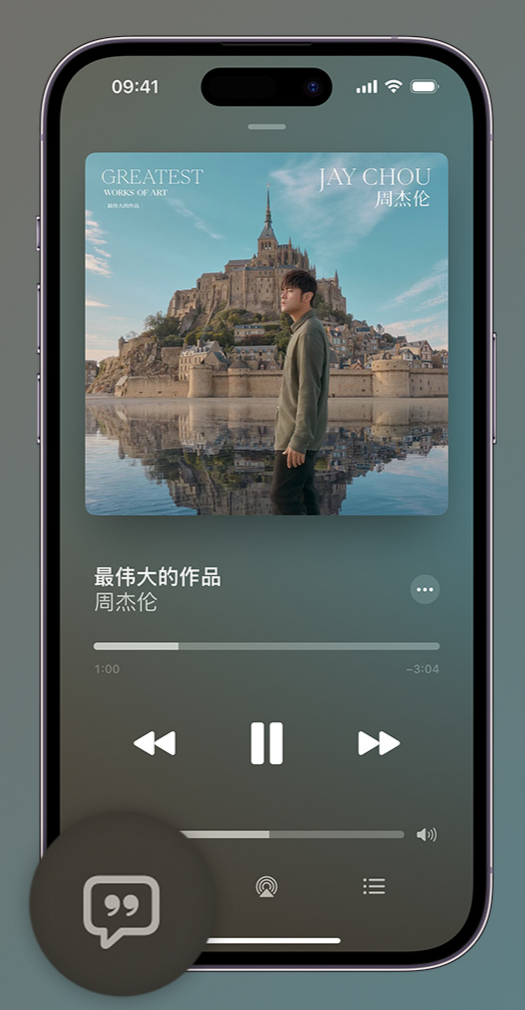 兴国iphone维修分享如何在iPhone上使用Apple Music全新唱歌功能 