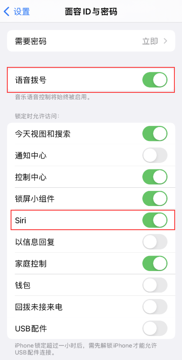 兴国苹果维修网点分享不解锁 iPhone 的情况下通过 Siri 拨打电话的方法 