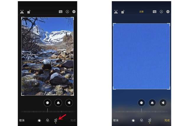 兴国苹果手机维修分享iPhone手机如何使用裁剪功能隐藏照片 